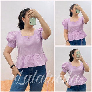 Jenni Linen Top Regular (M-Semi XL)(36” inches) to Plus size (XL-2XL) Linen Top (46"inches)