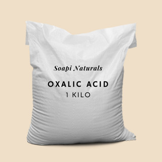 Oxalic Acid (1 kilo) Ethanedioic Acid / Oxiric Acid / Rust Remover / Stain Remover I Soapi Naturals