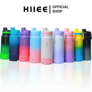 [FREE BOOT ONLY] Hilee Premium Flask Wide Mouth Water Bottle Flask Flip Cap Spout Lid Vacuum