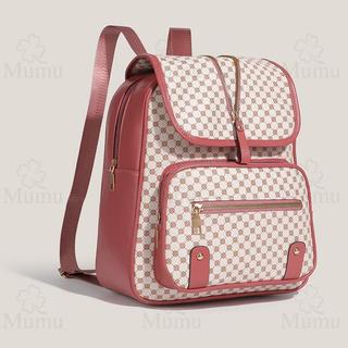 Mumu 6002 Quality Retro School BackPack Leather Women Students Bag Large Bags For Woman