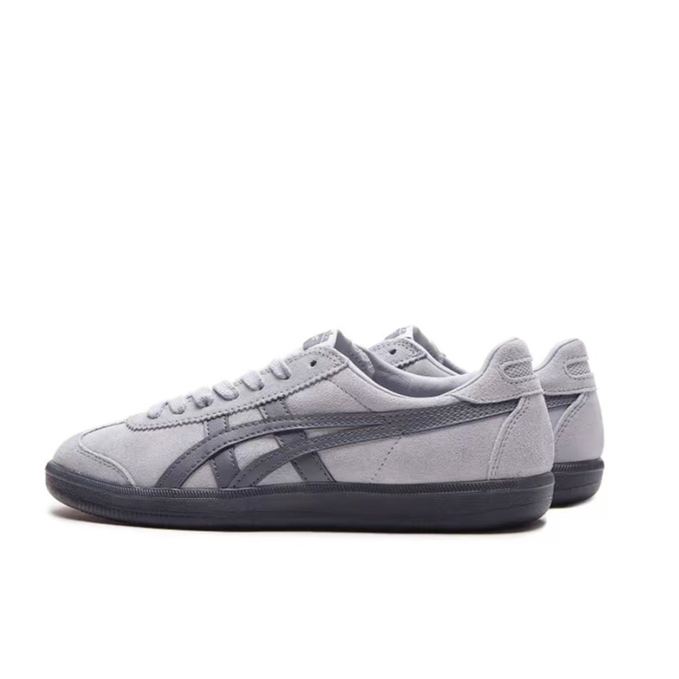 【Official Store】Tiger Tokuten Grey Blue Calf Skin Sneakers Unisex 1183A907-021