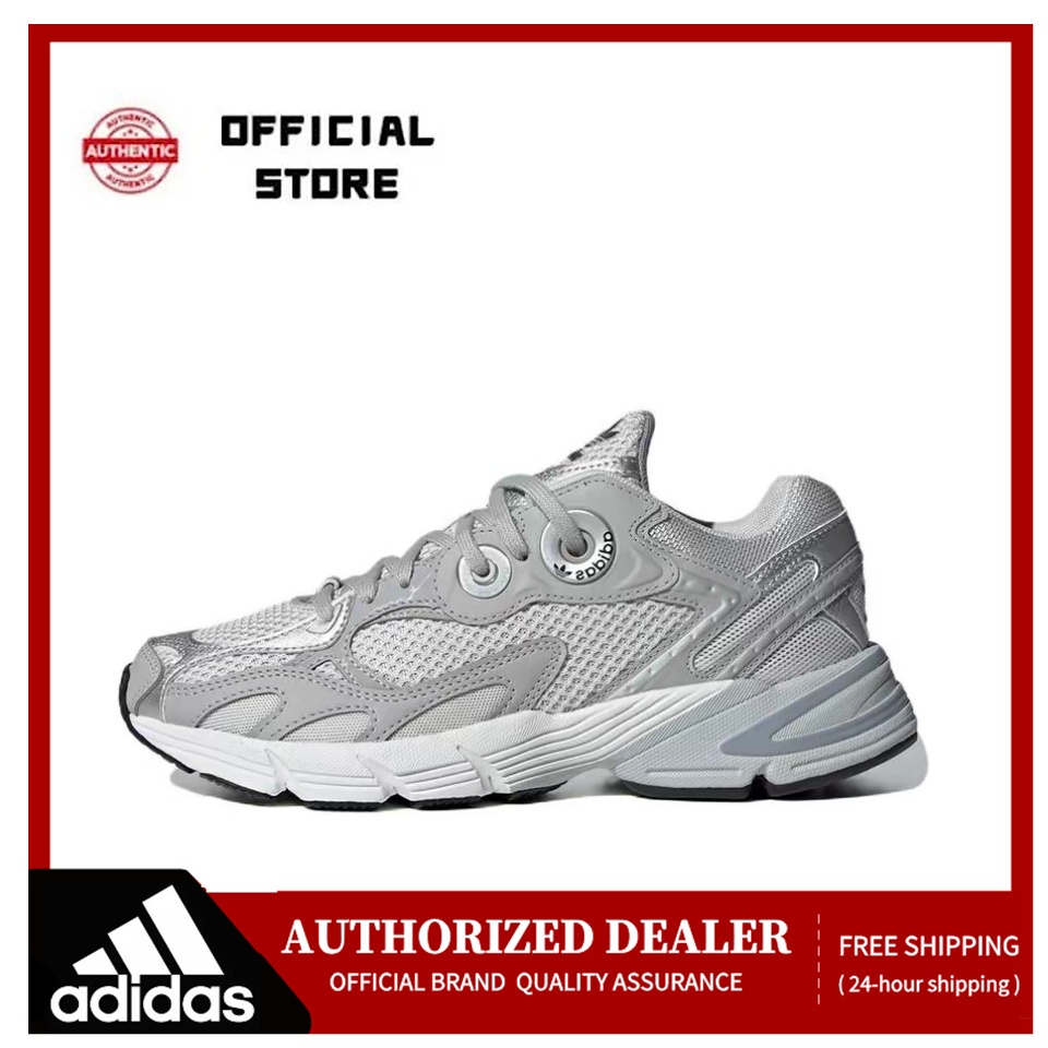 【AUTHENTIC】adidas Originals Astir Silver Grey Low Top Sneakers Unisex GZ3569