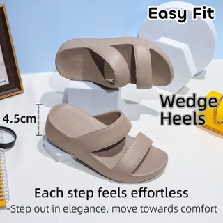 Easyfit Women's Sandals Wedge Heel Relaxed Style Slide Slippers 4.5cm Outdoor Non-slip EVA Soft Sole