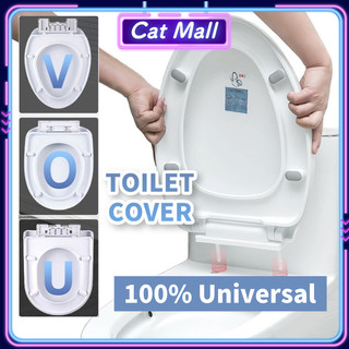 Slow-Close Toilet Seat Cover Universal High Quality Toilet Seat Toilet Cover Toilet Lid