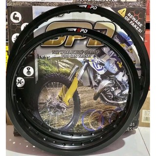 SPD RIM 18-21 XR200 CRF150L DT125 XTZ125 KLX150 KMX125 WR155 ENDURO MOTOCROSS 36H/PAIR