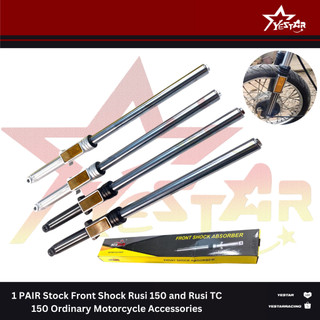 Yestar 1 PAIR Stock Front Shock Rusi 150 and Rusi TC 150 Ordinary Motorcycle Accessories #6008