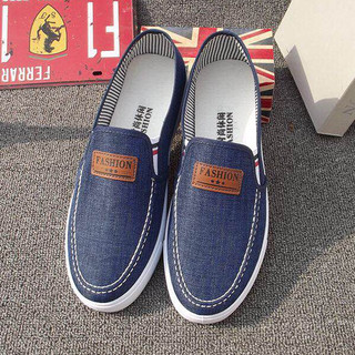 JYS. Men's Denim Loafers Slip ons #M200