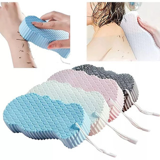 SJW Exfoliate Soft Sponge Body Scrubber for Baby Adults Bath Scrub Sponge Skin Cleaner Dead Skin