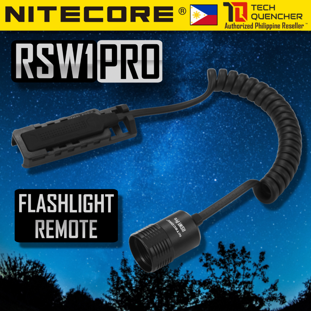 สวิตช์รีโมท Nitecore RSW1 Pro สําหรับ MH12 Pro - MH25 Pro และอื่นๆ