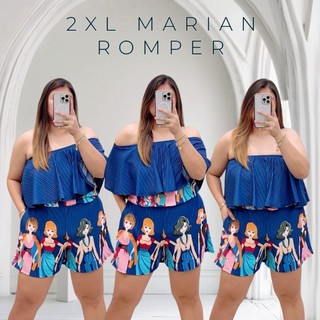 NF - MARIAN PLUS SIZE 3WAY OFF SHOULDER ROMPER PLAYSUIT