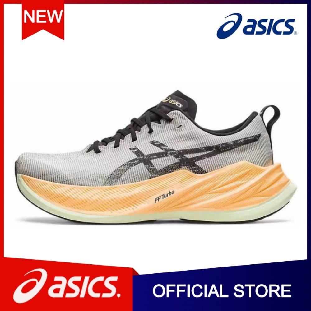 【100%Original】Superblast 2 Grey Orange For Unisex Sports Shoes Wear Breathable Running Shoes