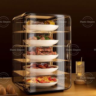 Insulation Household Plastic Multi-layer Lunch Box Leftovers Preservation Storage Dustproof Food Cov