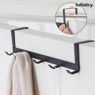 5 Hooks Door Hanger Detachable Clothes Holder 29x7.5x6.3cm Door Hanger Hook Rack