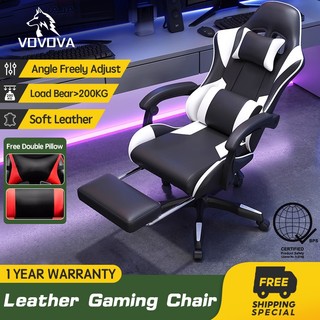 50%OFF VOVOVA Gaming Chair Ergonomic Office Chair Computer Chair With Foot Drag
