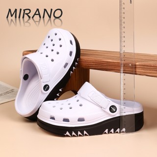 MIRANO 8026-5 Unisex high quality two-color classic clogs non-slip comfortable summer beach sandals