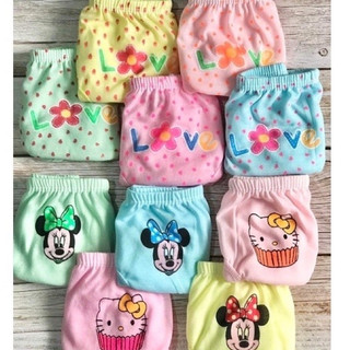 Km 6Pieces/12Pieces Kid's/Girl's Character Underwear Panty