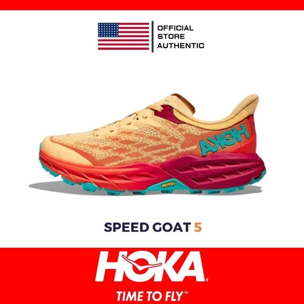 รองเท้าวิ่ง HOKA Speedgoat 5 สีส้ม รุ่น 1123161-IFLM ของแท้ 100% สำหรับทุกเพศ