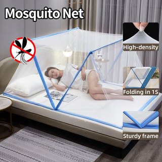 Mosquito Net Foldable Adults1.8 King/1.5 Queen Bed Size Bed Size  Large Adult Children Mosquito