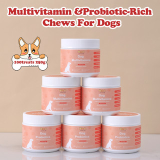 Luna & Luffy Dog ​​Treats Rich in Multivitamins & Probiotics Immunity Boost Dog Food For Overall Dog
