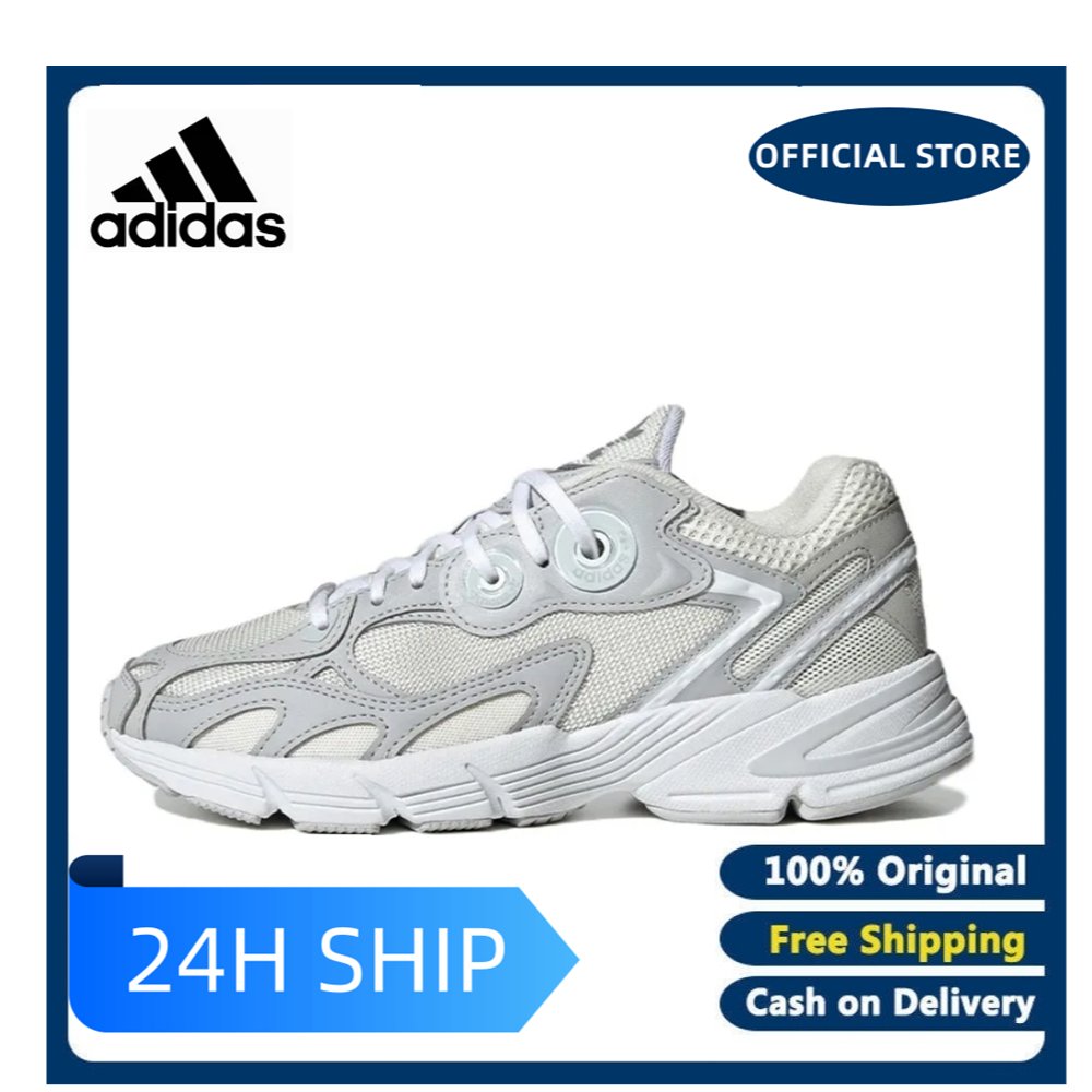 【ORIGINAL】Adidas Originals Astir White&Grey Mesh Running Shoes Unisex GW9678