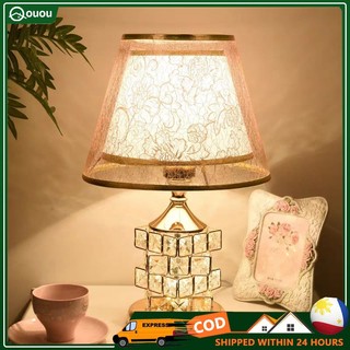 New LED design gold crystal table lamp/gift wedding/bedside table lamp living room table lamp