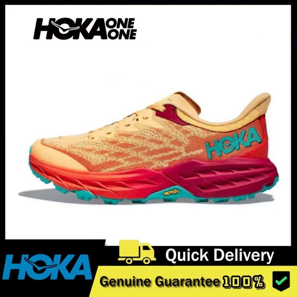 【100% authentic】HOKA ONE ONE Speedgoat 5 Sneakers Unisex Running Shoes 1123157-IFLM