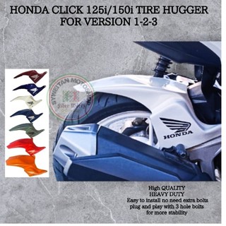 NEW MODIFIED Tire hugger for Honda Click 125i/150 Ver. 1/Ver.2/Ver.3 & V4