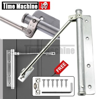 Concealed Automatic Door Closer Stainless Steel Hydraulic Spring Buffer Automatics Closes The Doors