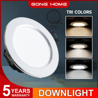 Eone Home Ultra Thin Pin Light Led Ceiling Light Tri Color Recessed Downlight Spot Light Panel Light