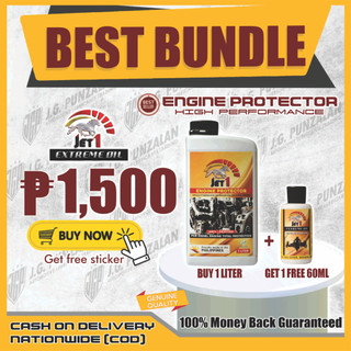 Jet1 Extreme Oil Engine Protector (1 Liter Plus Free 60mL)
