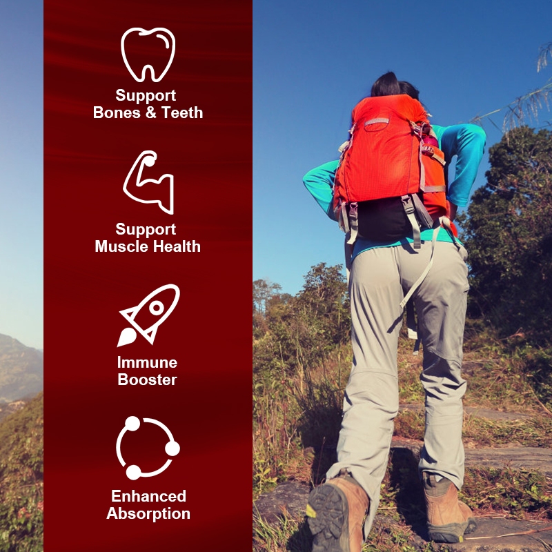 Alliwise Calcium Magnesium Zinc Capsules ส่งเสริมการเจริญเติบโตของกล้ามเนื้อโครงร่าง รองรับสุขภาพระบบประสาท - รูปที่ 6