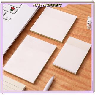 Transparent Sticky Notes 50Sheets Waterproof Sticky Memo School Stationery