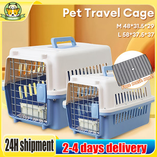 Dog Cage Large pet carrier Travel Cat Crate Dog Carrier Portable Pet Crate Large Capacity Cat Crate