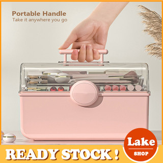 DIY Three Layer Large Capacity makeup Storage Box Multifunctional Drawers Dustproof transparent Box
