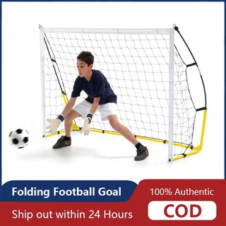 Folding Football Goal Portable Outdoor football training goal Three-five person system football goal