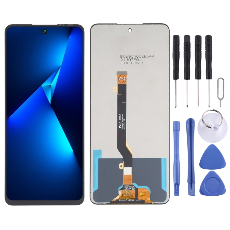 ต้นฉบับ infinix pova 5 pro pova 5 pova5 pro 5g เปลี่ยนหน้าจอสัมผัส lcd พร้อมใช้งาน