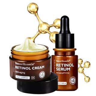 VIBRANT GLAMOUR New Retinol Cream & Serum (Retinol Set) Skincare Comfort