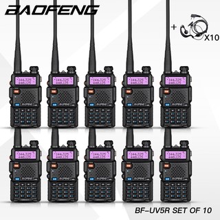 Baofeng UV-5R Two-Way Radio 5W 128CH Portable Walkie Talkie Dual Band UHF/VHF Radio 10km Long Range