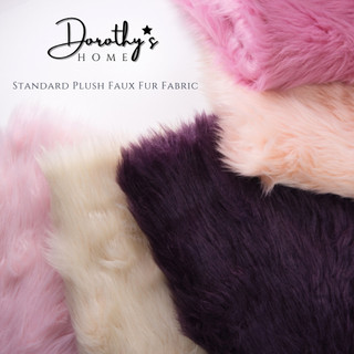 Plush Faux Fur Fabric, Home Decor, Table Cover, Photo Backdrop, Floor Rug or Mat, Shawl, DIY Project