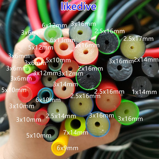 Stock] Spot goods 1 Meter Speargun Rubber Tubes Spearfishing Rubber Sling Nature Pure Latex Bands