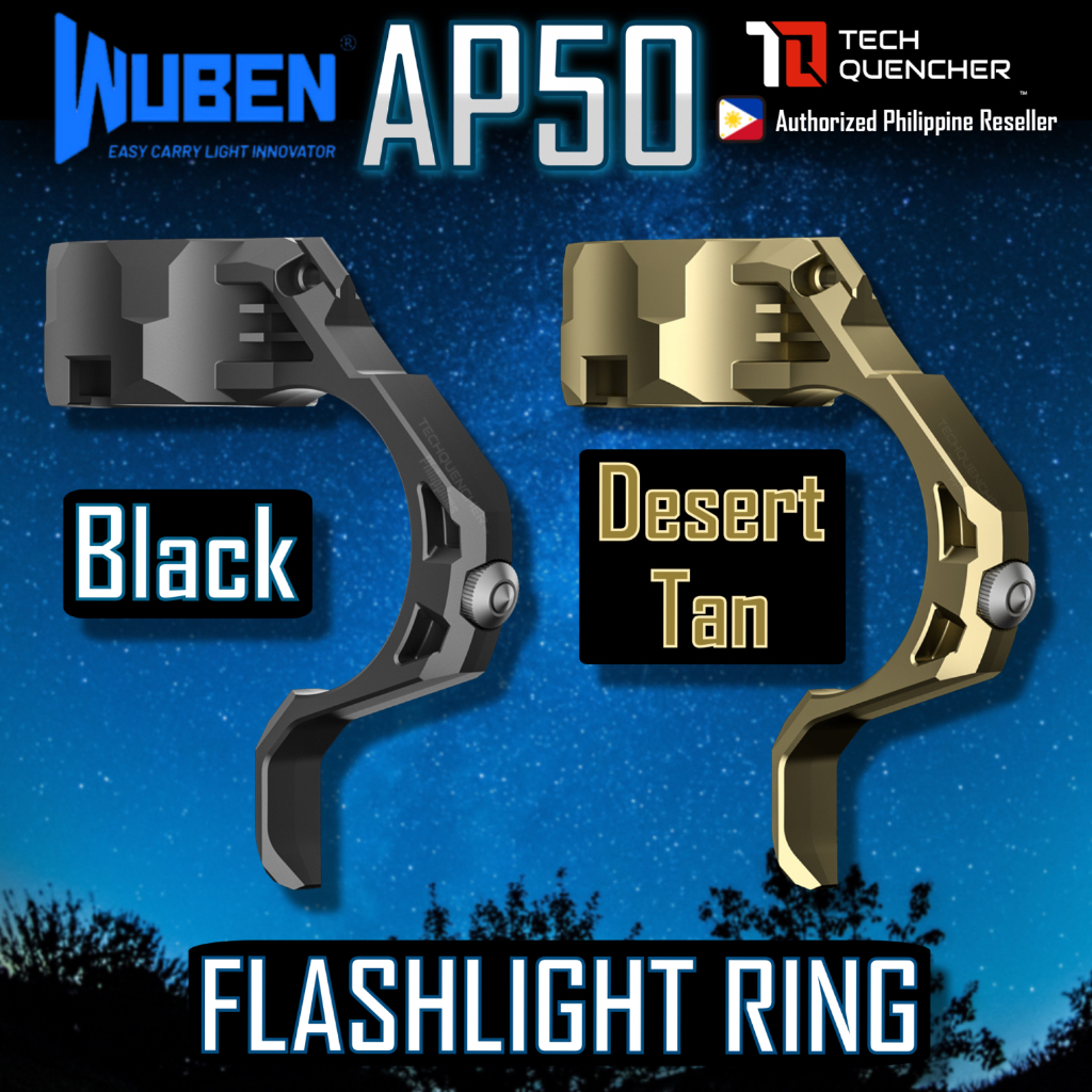 Wuben AP50 แหวนไฟฉายสําหรับไฟฉาย T4