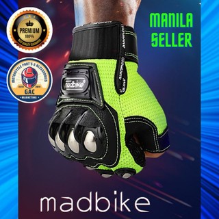 Madbike Motorcycle Rider Gloves Half Fingers Comfortable