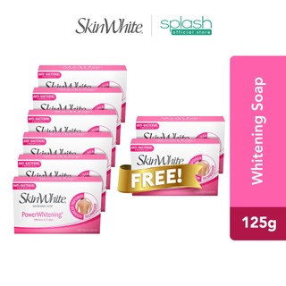 BUY 6 GET 2 SkinWhite Whitening Face and Body Soap PowerWhitening 125g
