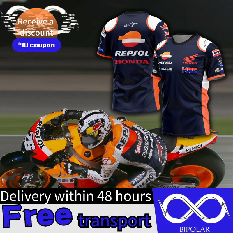 รถจักรยานยนต์ Rider Racing T เสื้อรถจักรยานยนต์ Street เสื้อยืดสําหรับชายขี่จักรยาน T-shirthort Sleeve Quick Dry
 2026 New Men Top Tee
