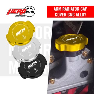 Arm Radiator Cap Cover Aluminum Full CNC Universal With Sticker From Indonesia