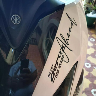 Yamaha Aerox One Stage Ahead Motorcycle Front Fairing Fender Sticker Decal v1 v2 v3