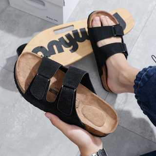 SHUTA  MEN casual Sandals two strap canvas buckled slippers for men  Boy Walking Shoes#ST921