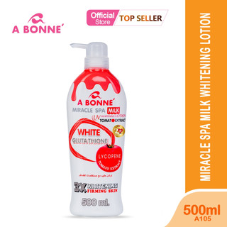 Abonne Miracle Spa Milk Lotion W/ Lycopene Tomato Extract 500ML ( A105 )