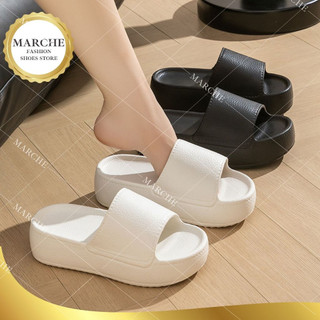 Marche NEW Trendy 5CM Thick Sole Soft Slide Sandals For Women  (+1 UP SIZE)