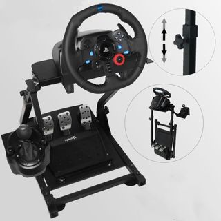 Racing Simulator Steering Wheel Stand For Logitech G27 G25 T500 Folding BracketRacing Game Stand